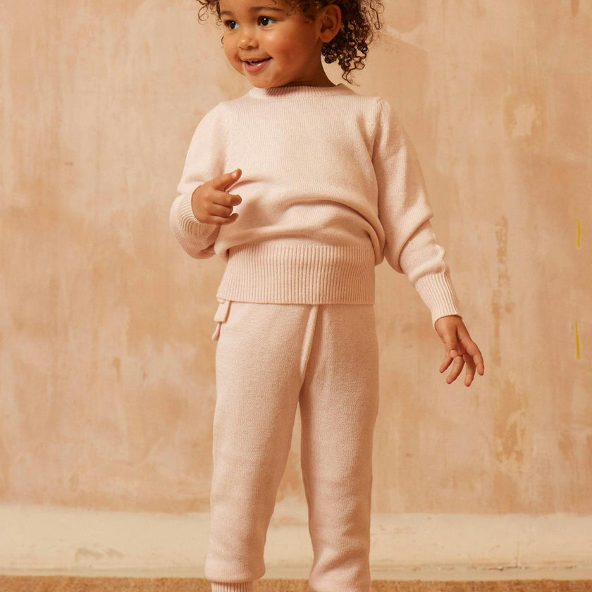 Baby Ruffled Pants | Blush