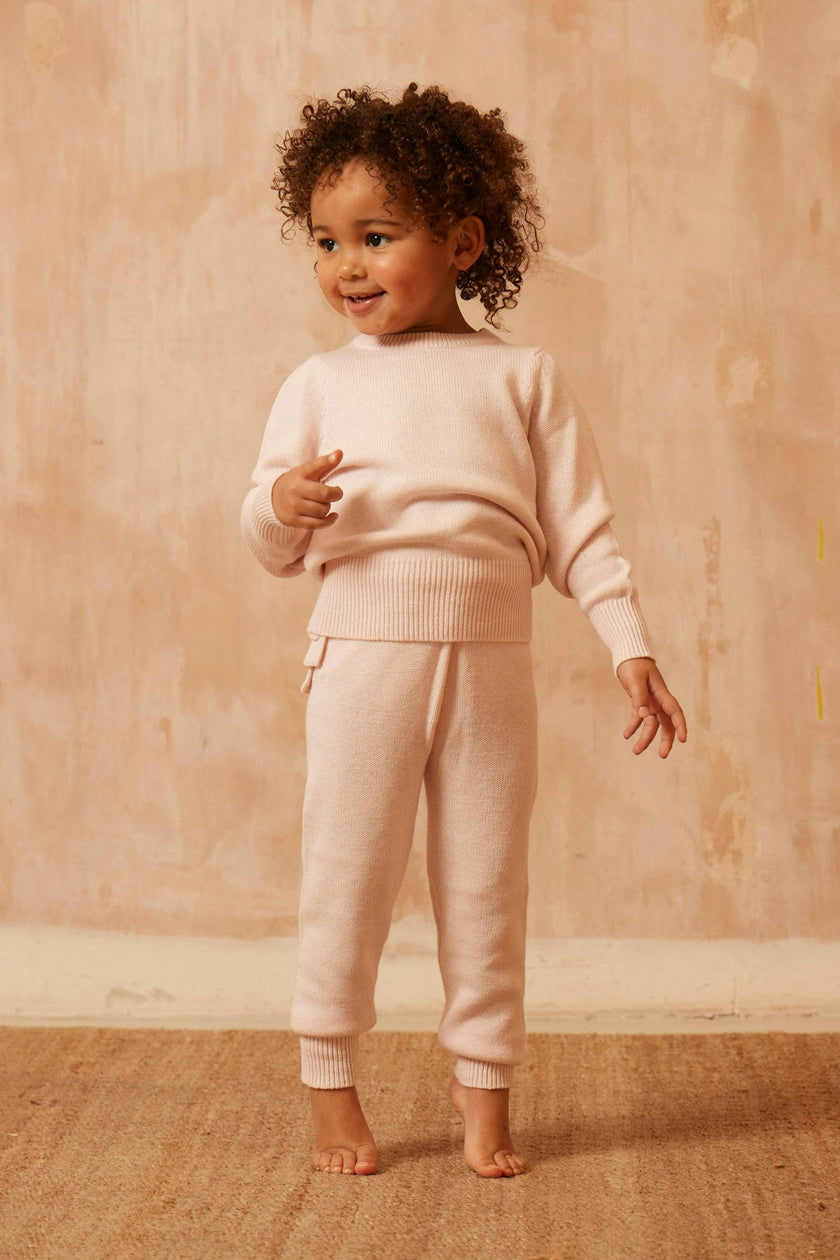 Baby Ruffled Pants | Blush