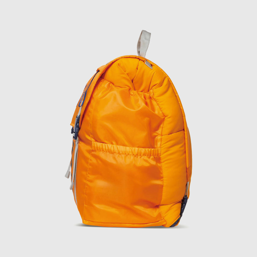 Sleep-N-Pack™ – Big Kid Size | NASA Official Logo & Patches | 2-in-1 Backpack & Sleeping Bag with Cozy Fleece Liner - ORANGE