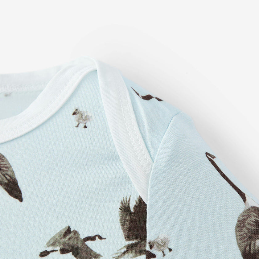 Goose Luxe Stretch Short Sleeve One Piece