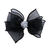 Multicolor Crystal Accent Bow Set