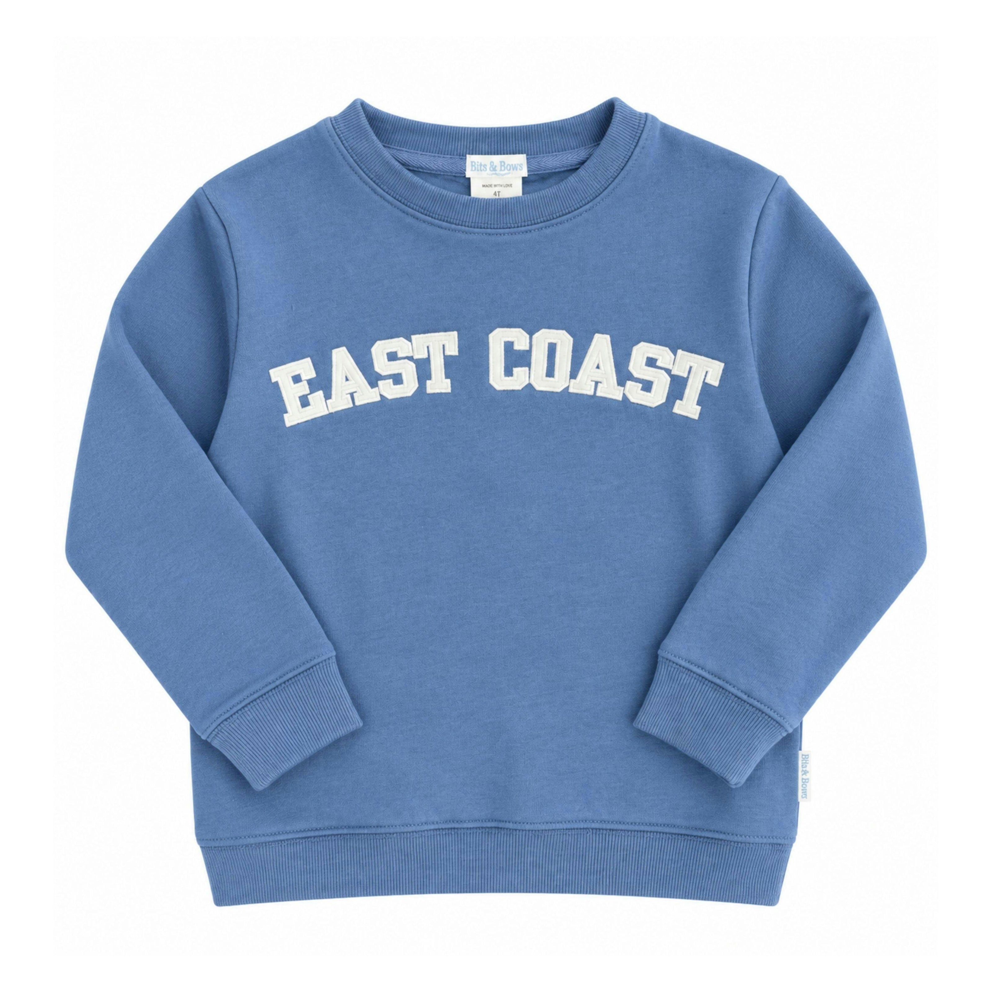 Navy East Coast Signature Crewneck Sweatshirt