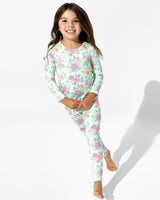 Petals & Posies Bamboo Kids Pajamas