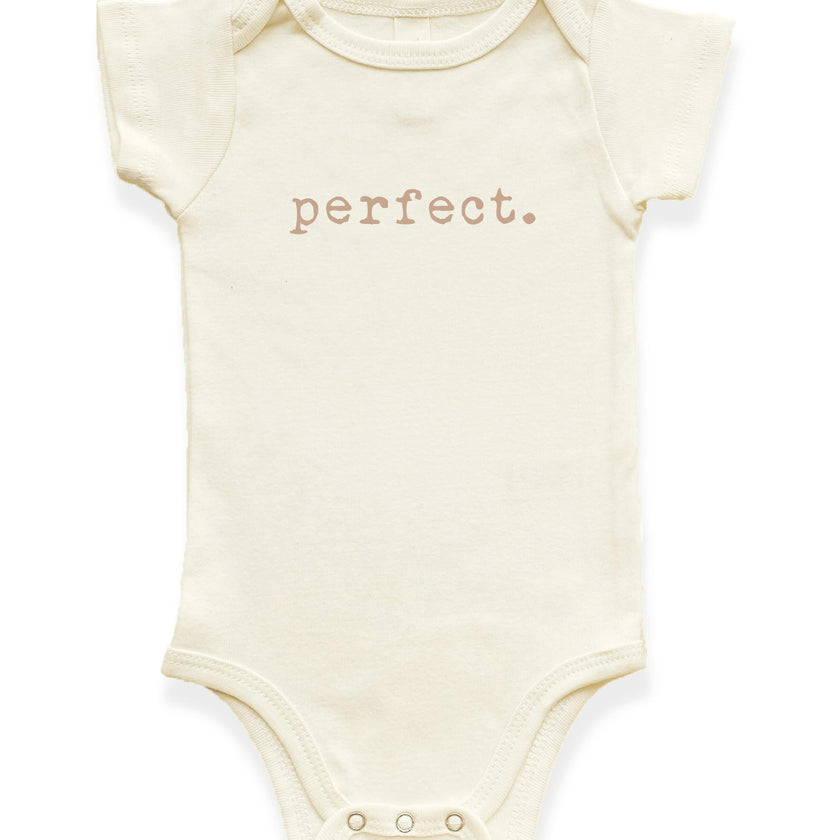 Perfect Organic Cotton Baby Bodysuit