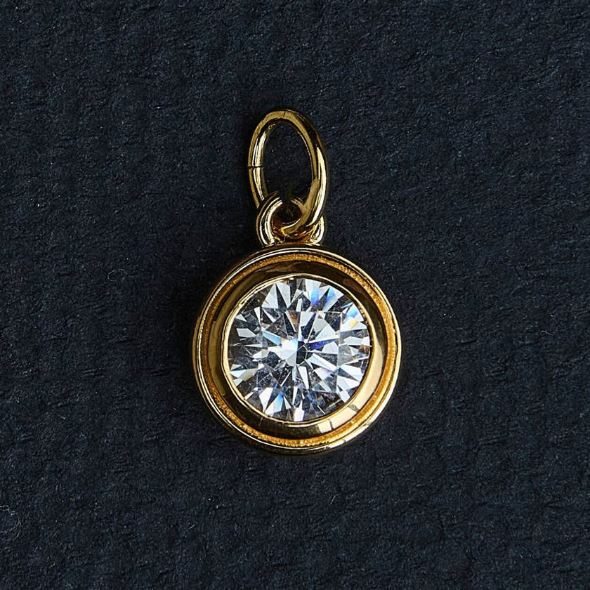 Large Bezel Charm
