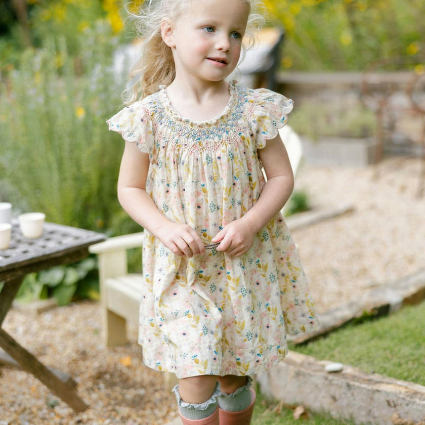 Daisy Dress in Dancing Floral