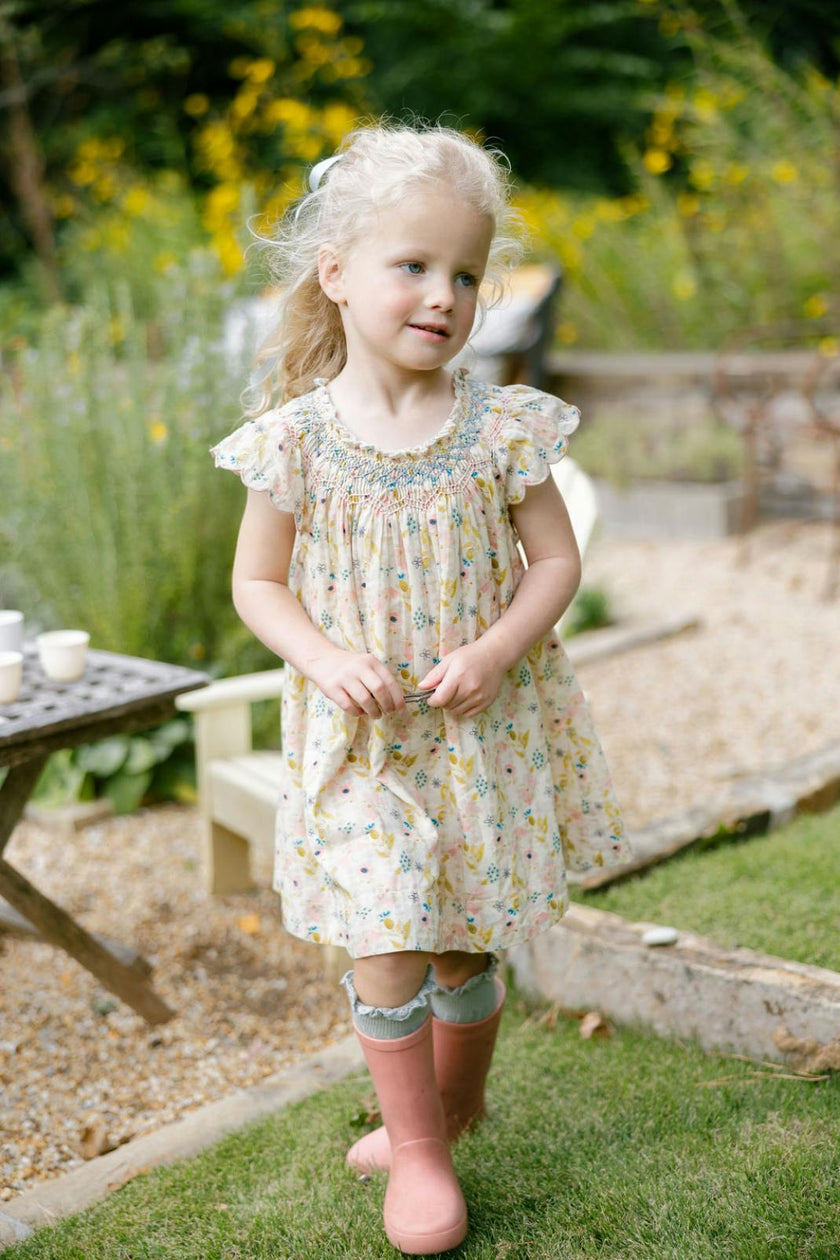 Daisy Dress in Dancing Floral