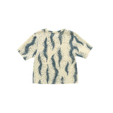 Boxy T-Shirt with All Over Print