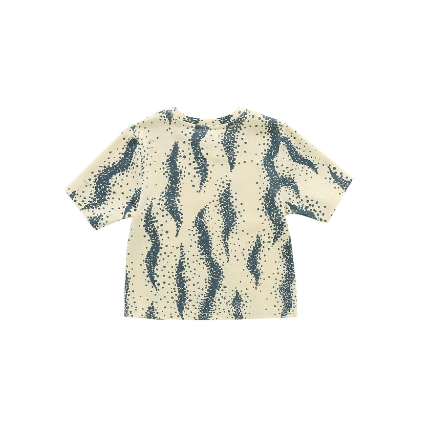 Boxy T-Shirt with All Over Print