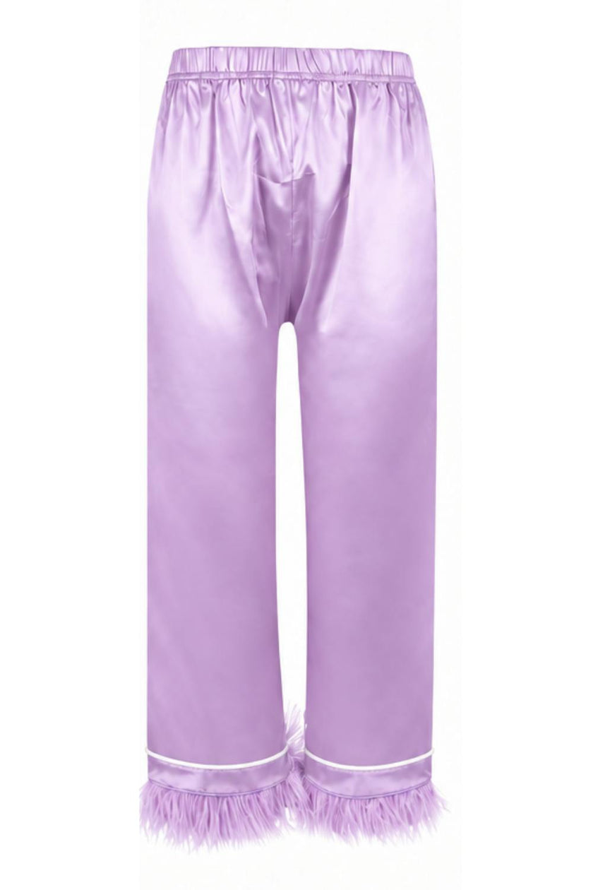 Lavender Feather Silky Set