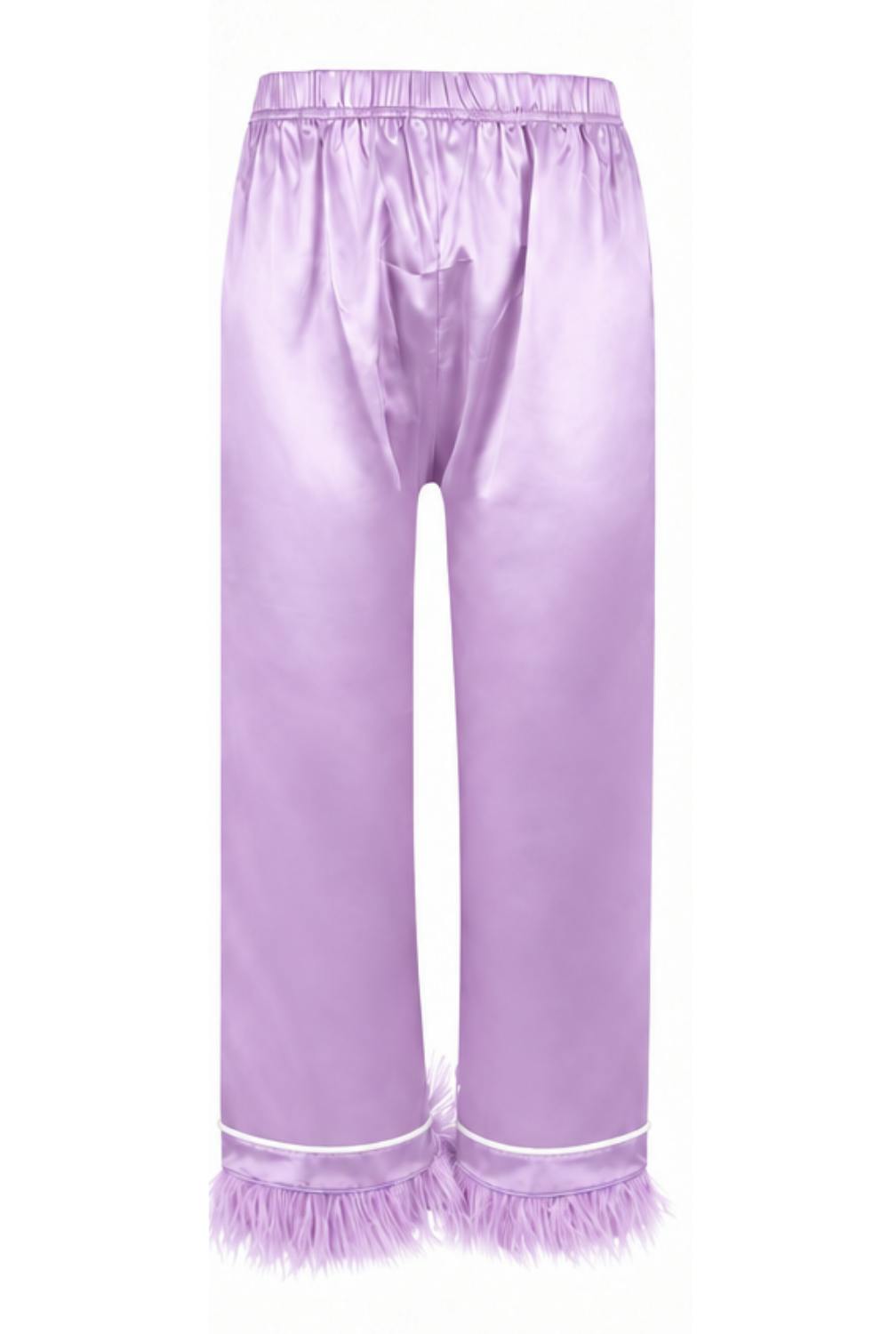 Lavender Feather Silky Set