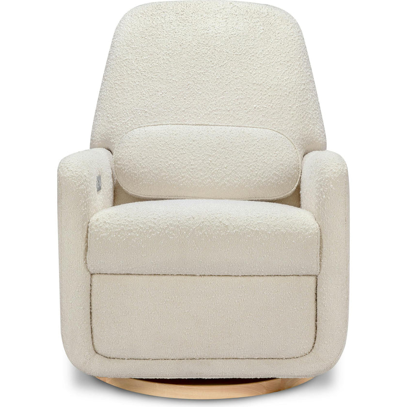 Arc Electronic Recliner and Swivel Glider in Boucle with USB port
