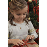 Personalized Star Necklace, 14k Gold Plated