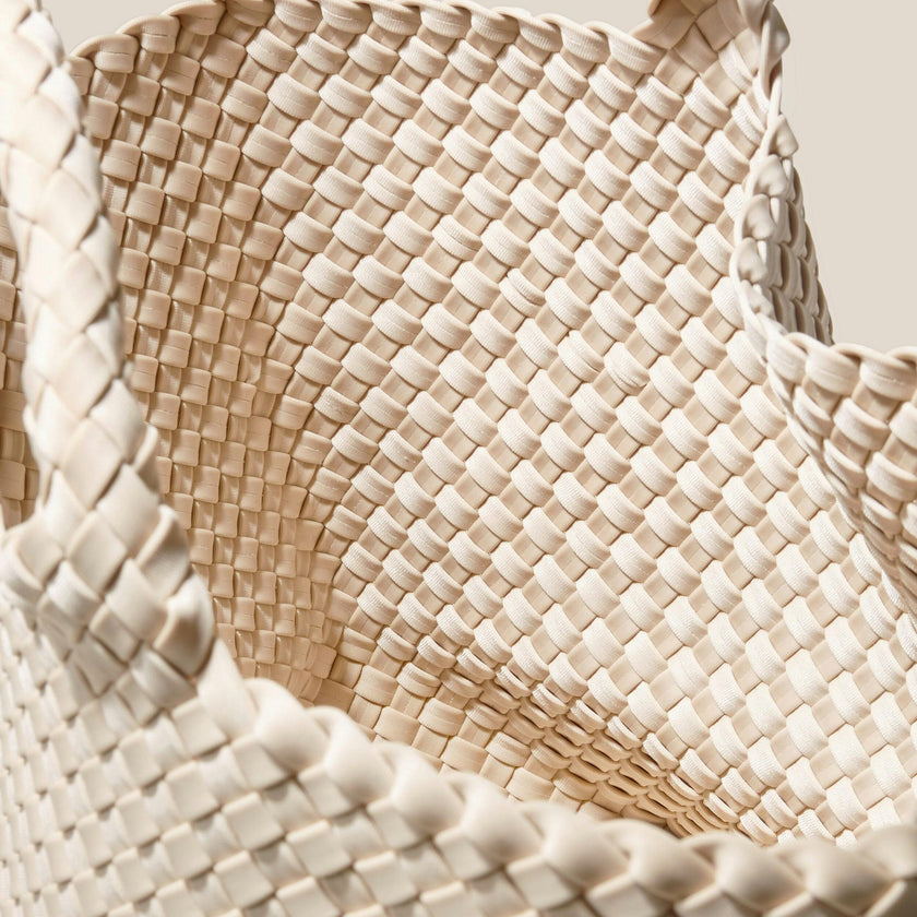 St. Barths Medium Tote | Ecru