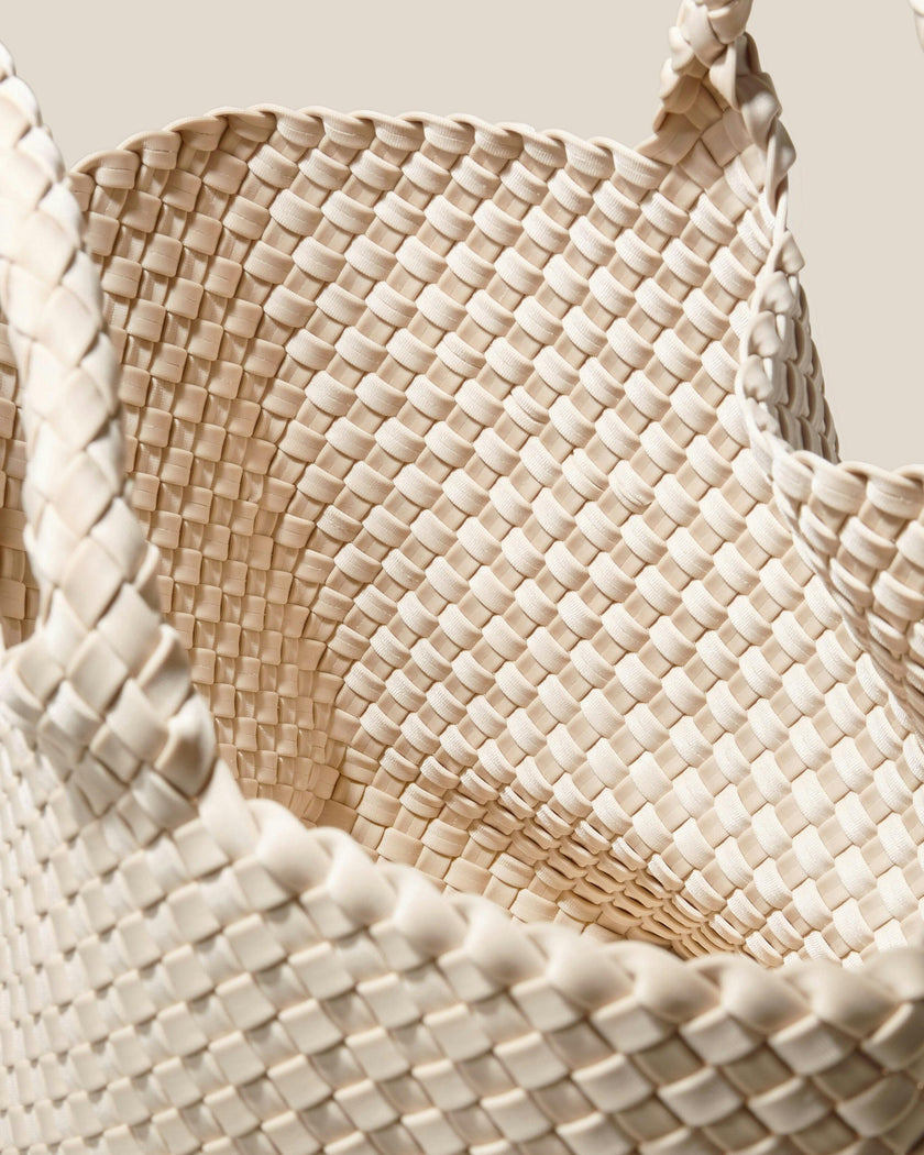 St. Barths Medium Tote | Ecru