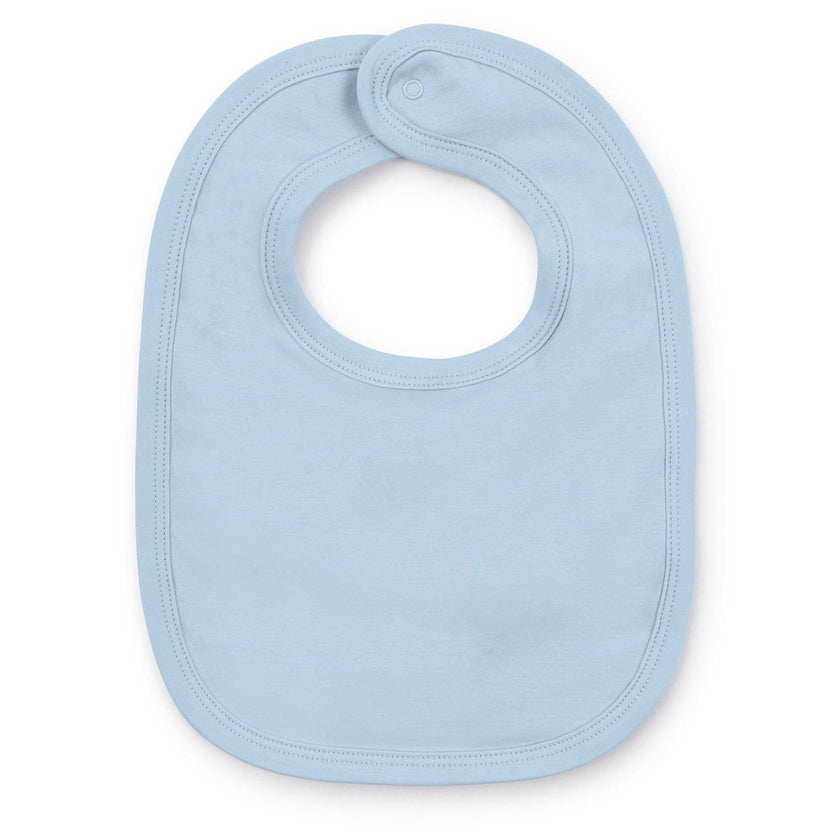 Plain Edge Bib Light Blue