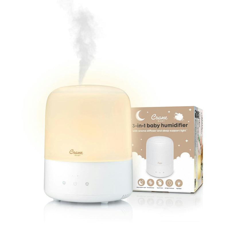 3-in-1 Humidifier for Baby Nursery, 0.5 Gal., Sleep Support Night Light & Aroma Diffuser