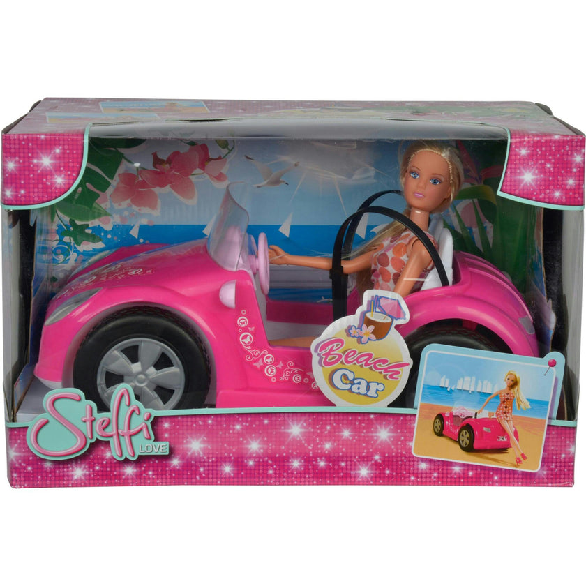 Simba Toys - Steffi Love Beach Car and Doll Playset