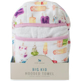 Toddler Hooded Towel - Brain Freeze