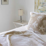 Cotton Sustainable Knit Throw Blanket | Coastal - Sea Life