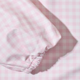 Magnetic Long Sleeve Bib - Petal Check