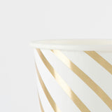 Gold Swirl Cups