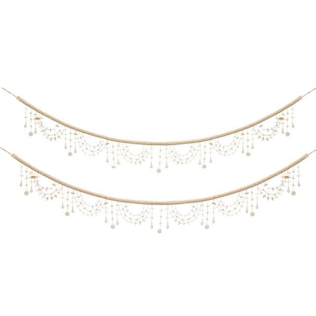 Gold Beaded Garland