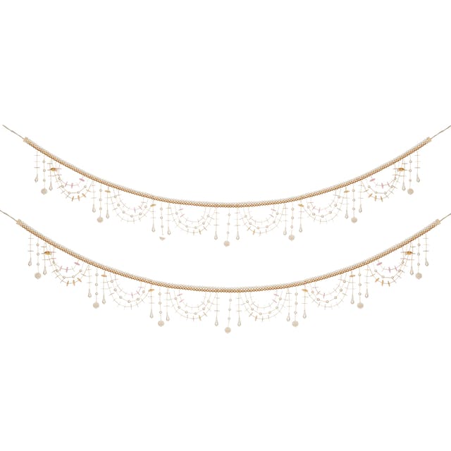 Hanging Pearl Beaded Garland