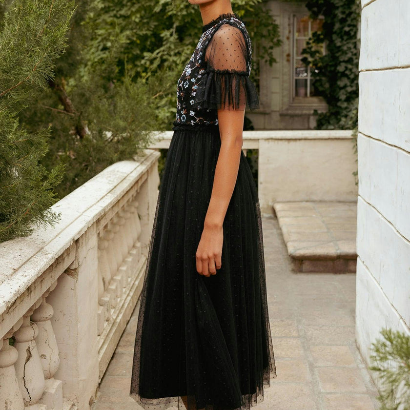 Louisa Dress in Black