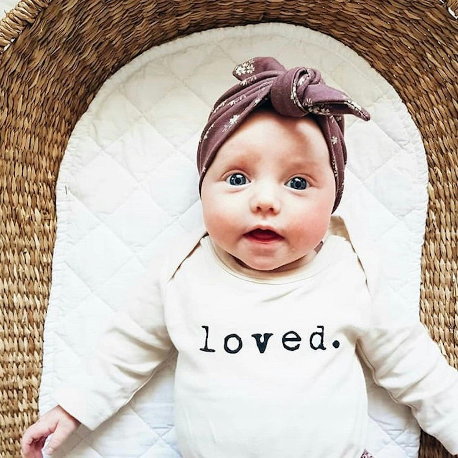 Loved. Organic Baby Bodysuit Long Sleeve