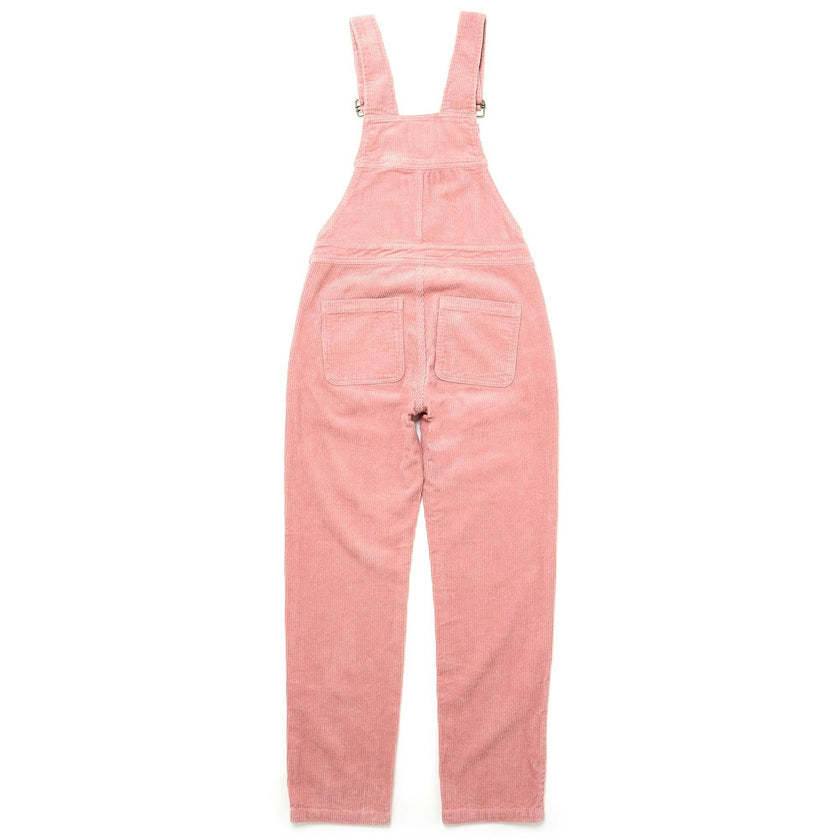 Adult Pink Chunky Cord Overalls