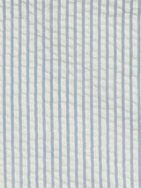 Landon Seersucker Button Down - Shore Stripe / Sea