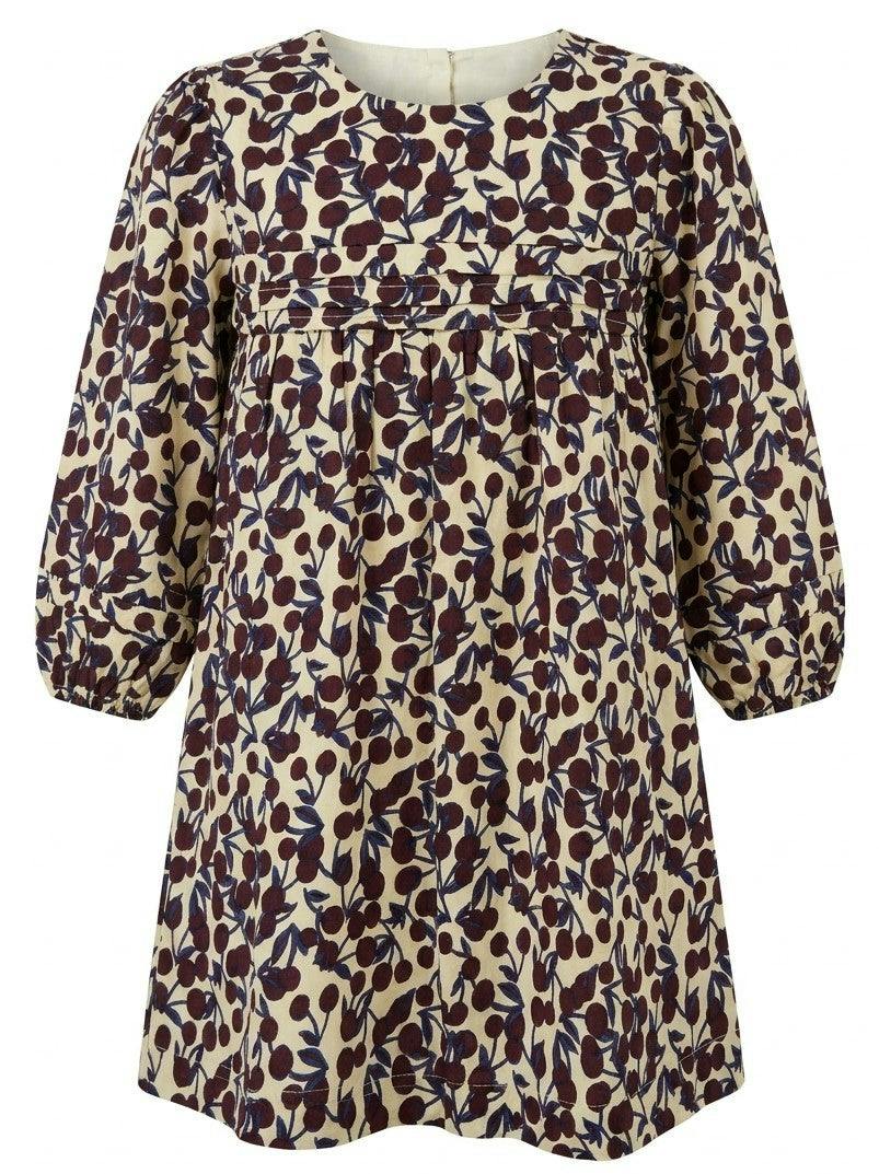 Cherry Print Woven Dress