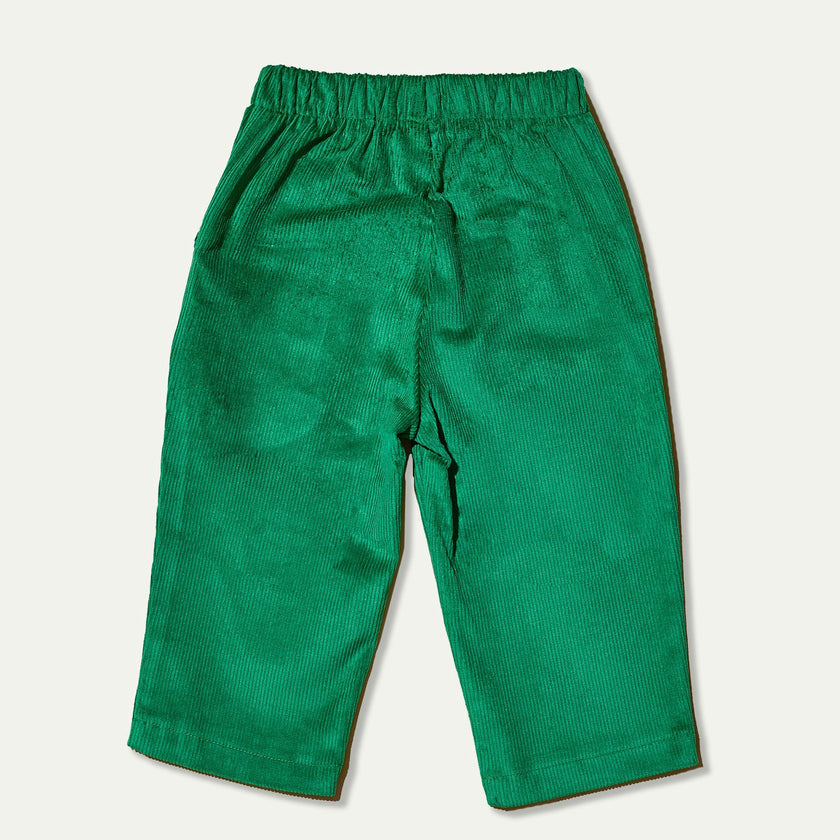 Royal Green Cord Pants
