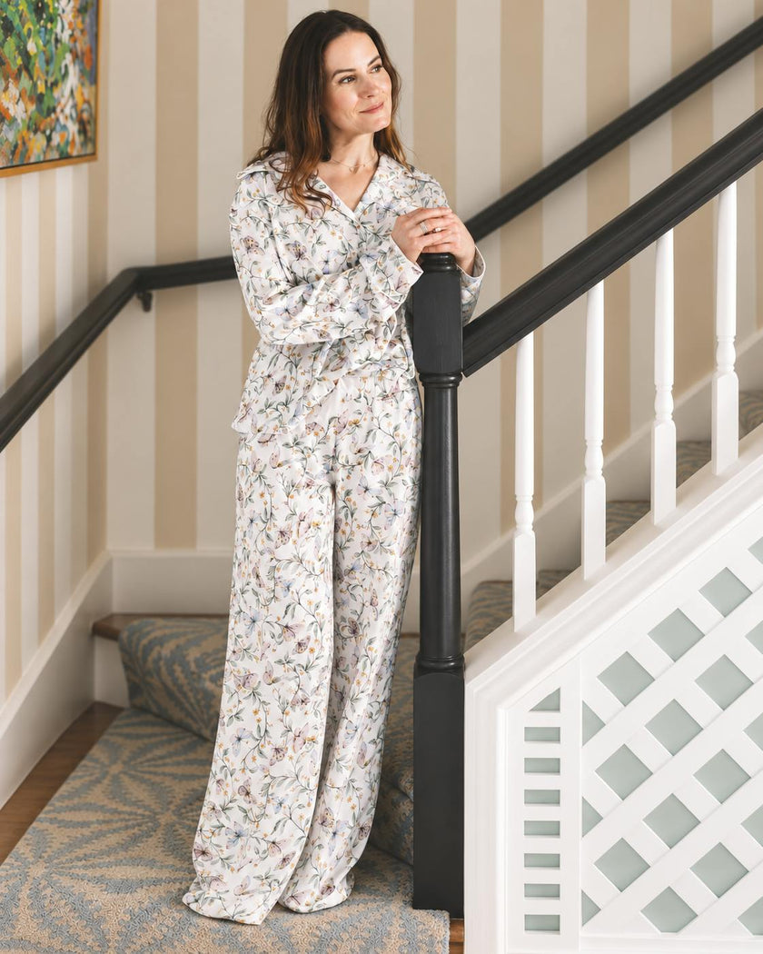 Women's Parker Pajama Set - Botanical Whisper