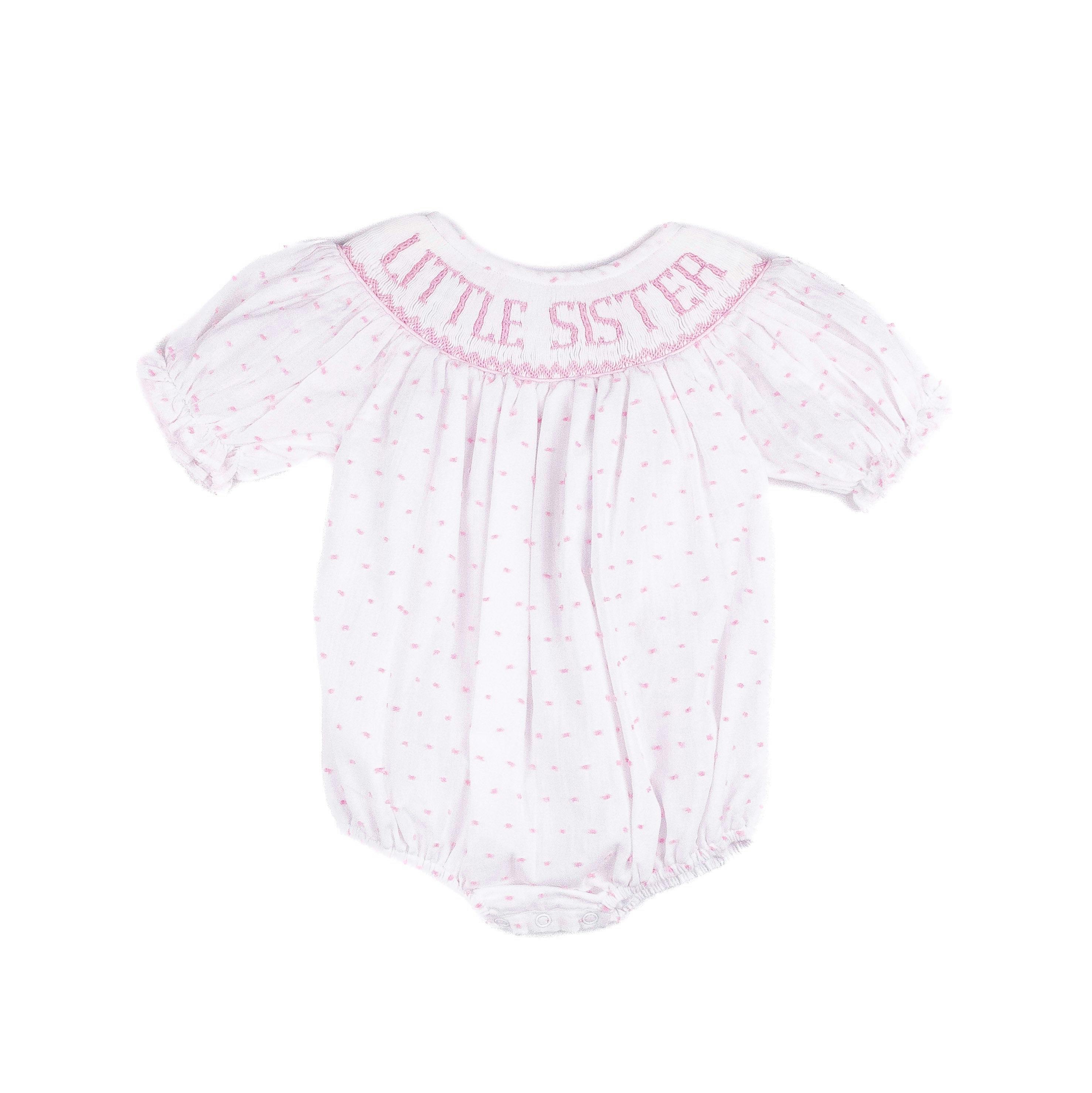 Little Sister Bubble - Pink Swiss