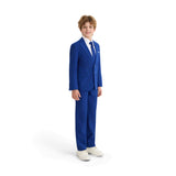 Royal Blue Four-Piece Tailored Suit Set