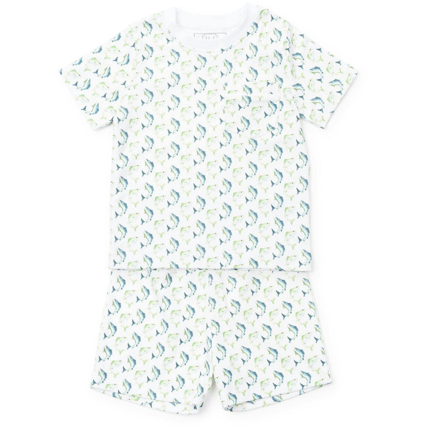 Charles Boys' Short Set - Jumping Trout
