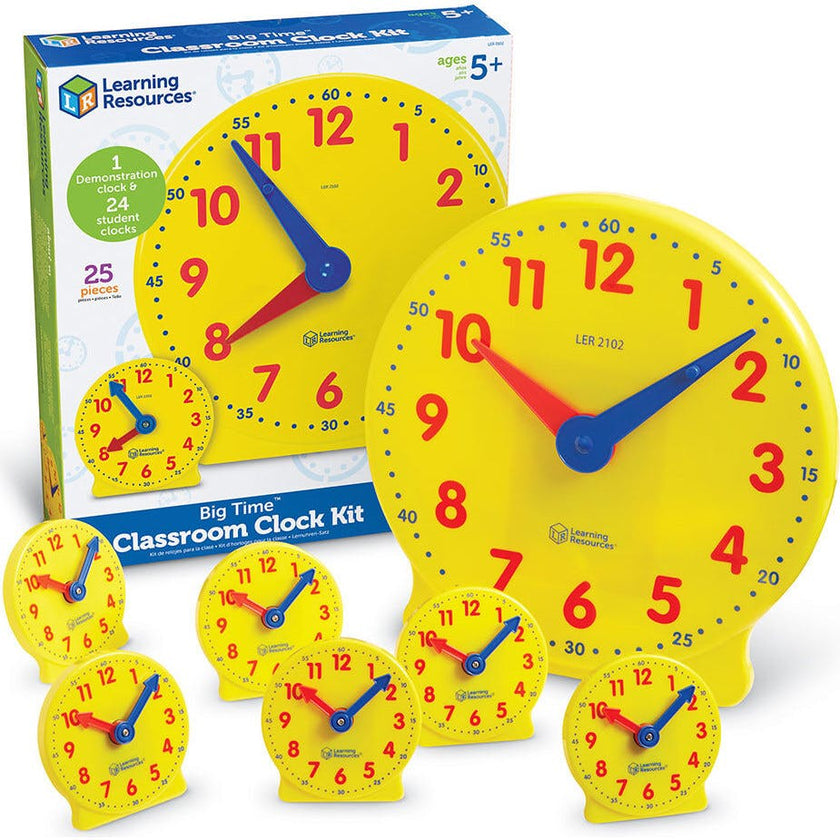 Big Time™ Classroom Clock Kit