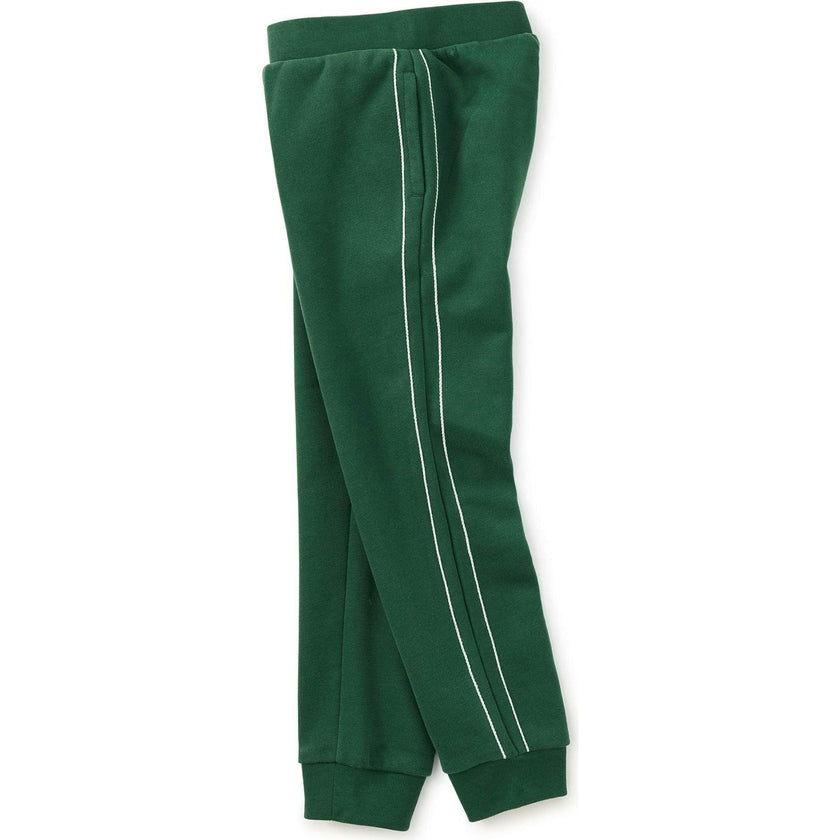 Side Stitch Joggers, Green