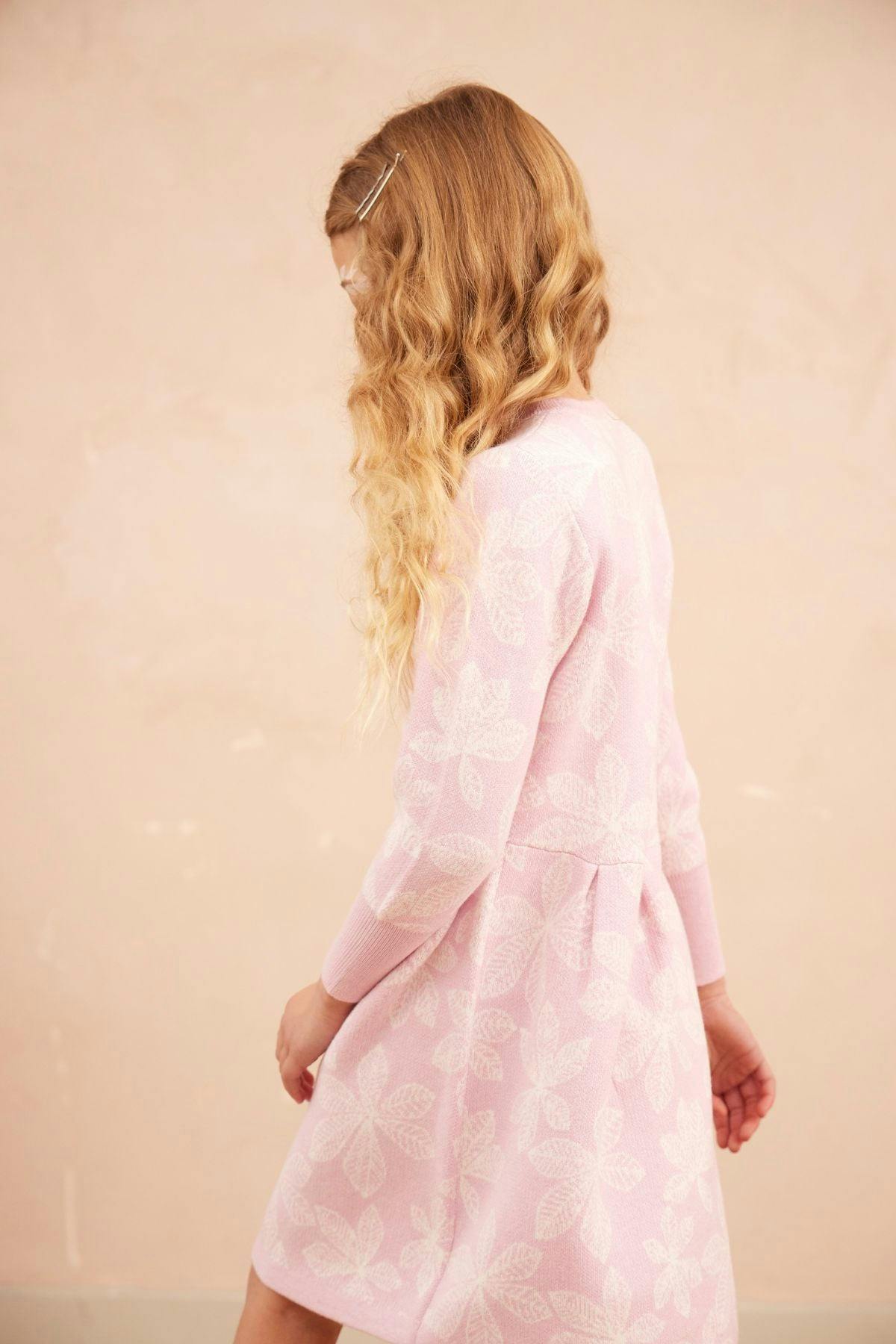 Chestnut Leaves Dress | Bubble Gum