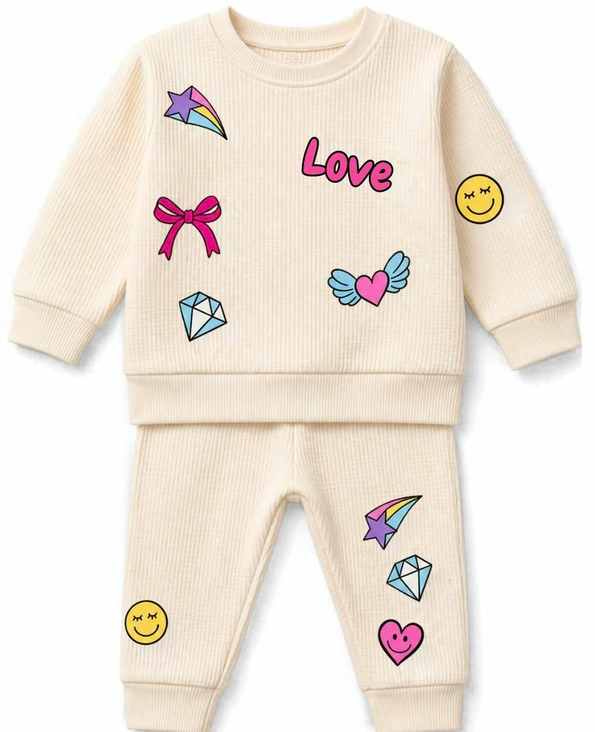 Baby Doodle Patches Thermal Set - Sand