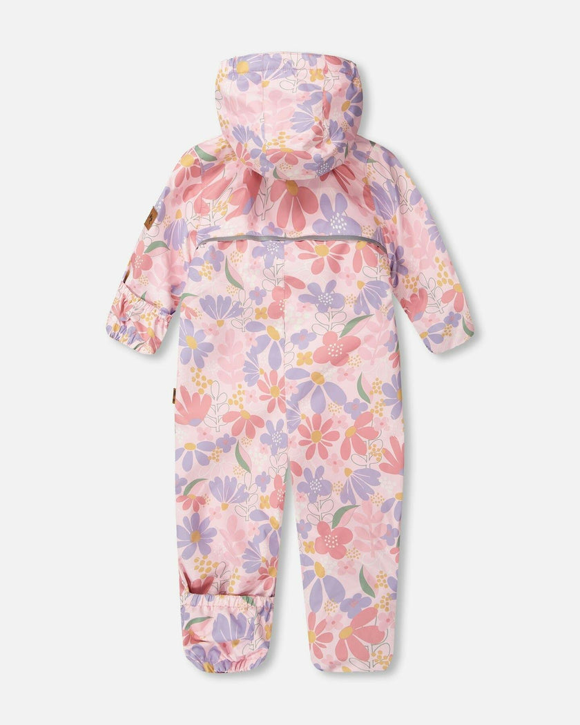 Baby Mid-Season One-Piece Outerwear With Hat