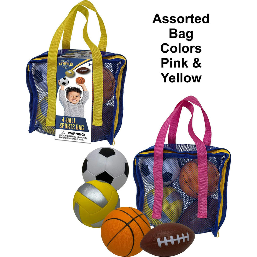 Anywhere Sports: 4-Ball Sports Bag