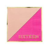 Sweet 16 Large Napkins