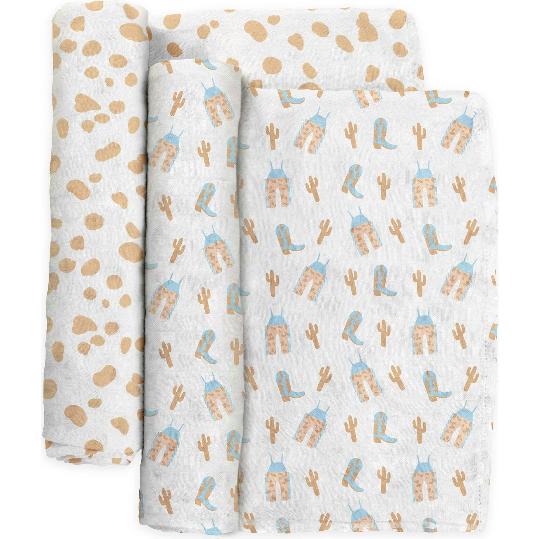 JuJuBe × Studio Oh! Printed Swaddle Blanket Sets