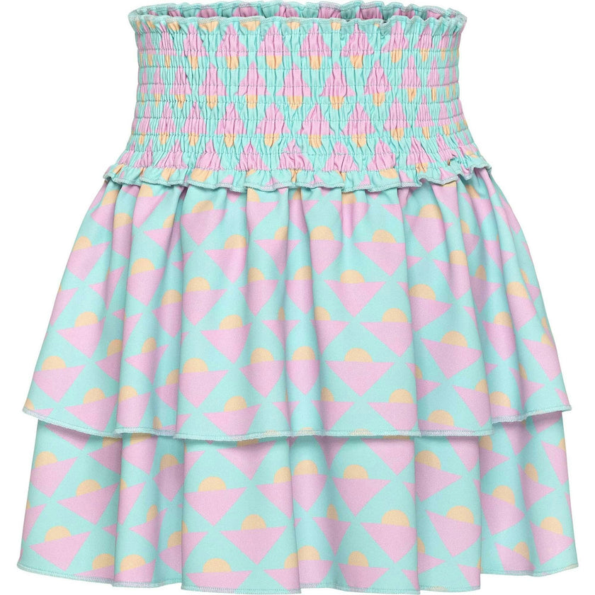 Scottie Skirt Abstract Horizon