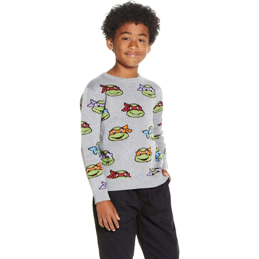 TMNT® X Andy & Evan® Turtles Jacquard Sweater
