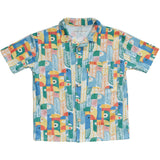 Cory baby's & kids' short sleeves button down collar shirt