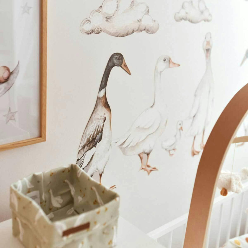 White Ducks Return To Innocence Wall Decal Set